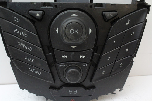 11-13 Ford Fiesta AE8T-18K811-AA Audio Media Control Panel Face Plate.