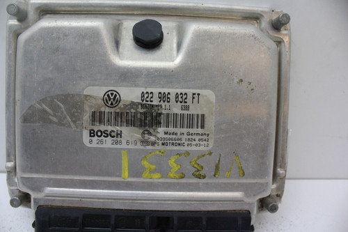 04 05 Volkswagen Touareg 022 906 032 FT Computer Engine Control ECU ECM Module