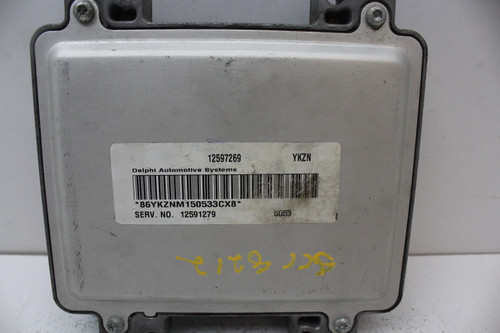 05 2005 Chevrolet Equinox 12591279 Computer Engine Control ECU ECM EBX Module