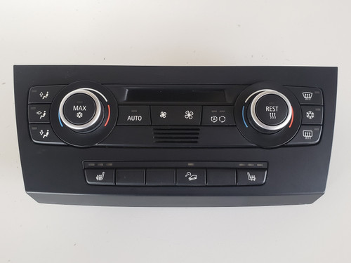 07-09 Bmw 328i 6411 9119686-01 Climate Control Panel Temperature Unit A/C Heater