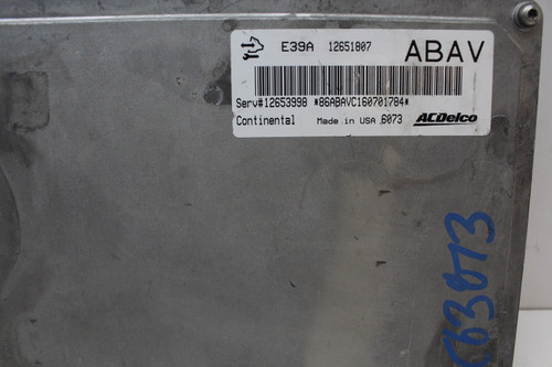 13 14 15 16 Buick Lacrosse 12653998 Computer Engine Control ECU ECM Module