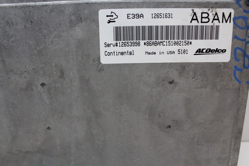 13-16 Chevrolet Traverse 12653998 Computer Engine Control ECU ECM EBX Module