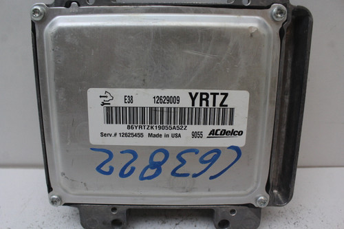 09 10 Cadillac Escalade ESV 12625455 Computer Engine Control ECU ECM EBX Module