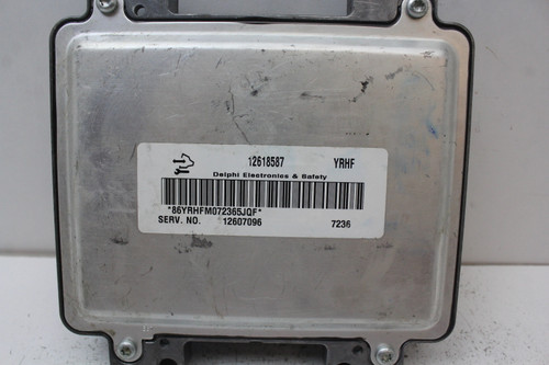08 09 10 Saturn Vue 12607096 Computer Brain Engine Control ECU ECM EBX Module