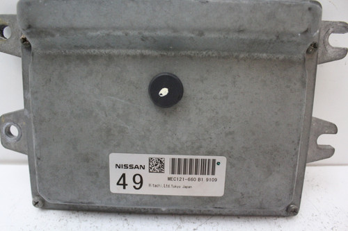 09 2009 Nissan Rogue MEC121-660B1 Computer Engine Control ECU ECM EBX Module