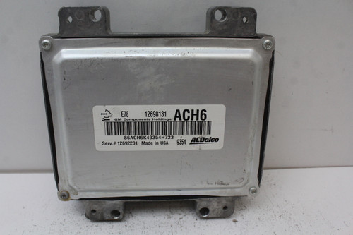 17-20 Chevrolet Trax 12692201 Computer Brain Engine Control ECU ECM EBX Module 17-20 Chevrolet Trax 12692201 Computer Brain Engine Control ECU ECM EBX Module