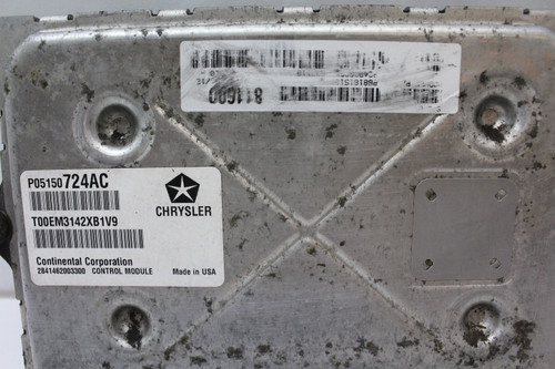 13 2013 Dodge Caravan P05150724AC Computer Engine Control ECU ECM EBX Module