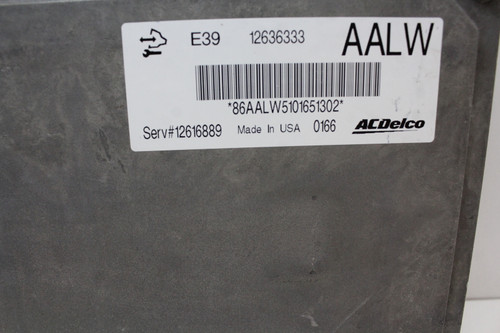 10 11 Buick Terrain 12616889 Computer Brain Engine Control ECU ECM EBX Module