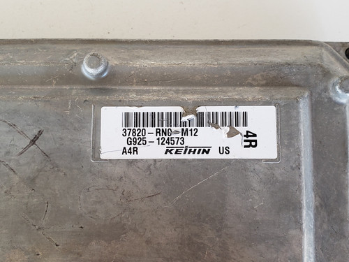 2015 Honda Pilot 37820-RN0-M12 Computer Brain Engine Control ECU ECM EBX Module