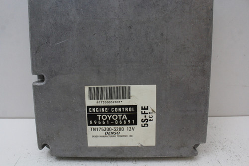 98 99 Toyota Camry 89661-06691 Computer Brain Engine Control ECU ECM EBX Module