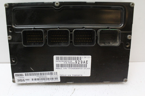 07 2007 Chrysler 300 P05094929AE Computer Brain Engine Control ECU ECM Module