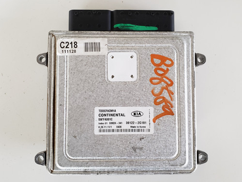 2011-2013 Kia Forte 39122-2G181 Computer Brain Engine Control ECU ECM EBX Module