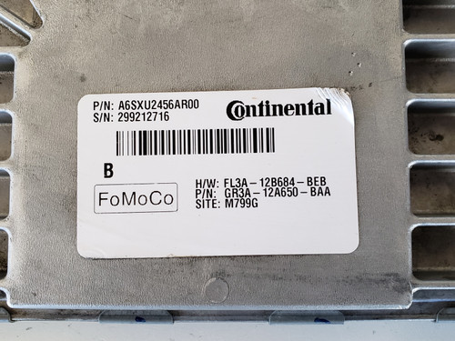 15-17 Mustang GR3A-12A650-BAA Computer Brain Engine Control ECU ECM EBX Module