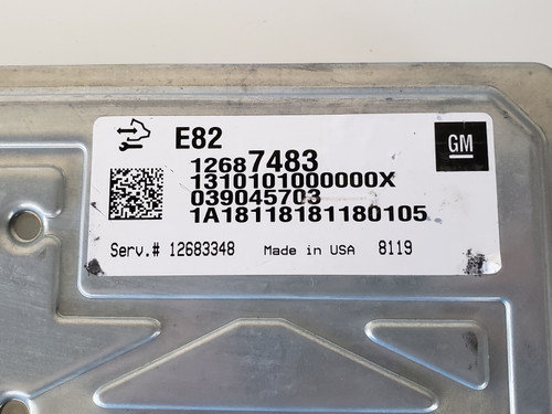2018-2020 Traverse 12683348 Computer Brain Engine Control ECU ECM EBX Module