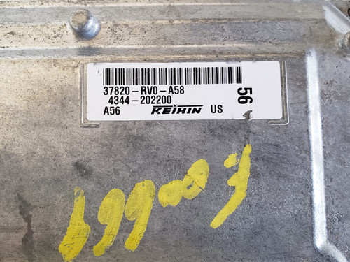11, 13 Odyssey 37820-RV0-A58 Computer Brain Engine Control ECU ECM EBX Module