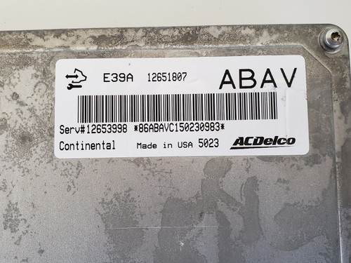 2013-2016 Gmc Terrain 12653998 Computer Brain Engine Control ECU ECM EBX Module
