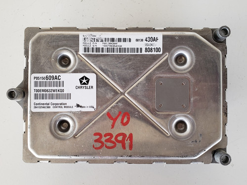 2012 Chrysler 300 P68138430AF Computer Brain Engine Control ECU ECM EBX Module