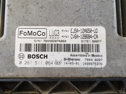 2013-2016 Escape EJ5A-12A650-UD Computer Brain Engine Control ECU ECM EBX Module