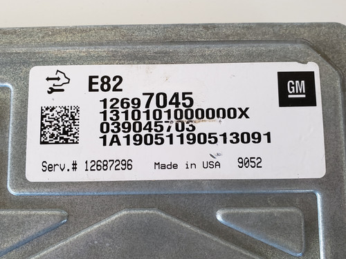 2018-2020 Traverse 12687296 Computer Brain Engine Control ECU ECM EBX Module