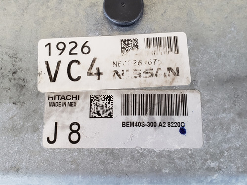 2018-2019 Sentra BEM40S-300 A2 Computer Brain Engine Control ECU ECM EBX Module