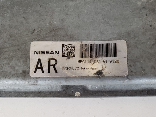 2009 Altima MEC115-031 A1 Computer Brain Engine Control ECU ECM EBX Module
