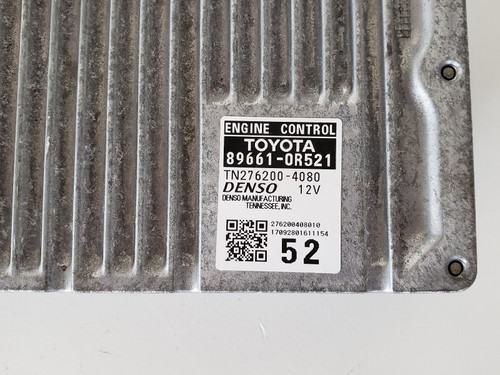 2016-2018 Rav4 89661-0R521 Computer Brain Engine Control ECU ECM EBX Module