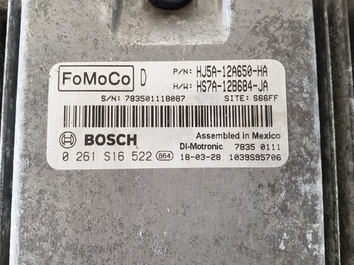 2017-2018 Focus HJ5A-12A650-HA Computer Brain Engine Control ECU ECM EBX Module