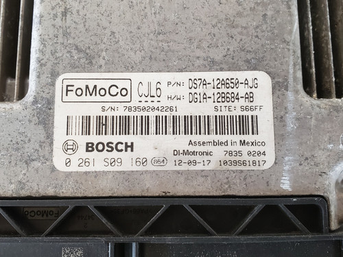 2013 Fusion DS7A-12A650-AJG Computer Brain Engine Control ECU ECM EBX Module