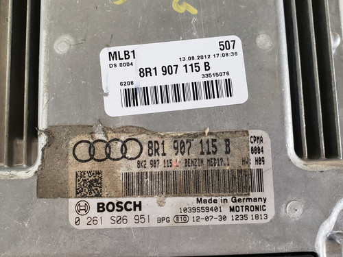 2013-2015 Audi Q5 8R1 907 115 B Computer Brain Engine Control ECU ECM EBX Module
