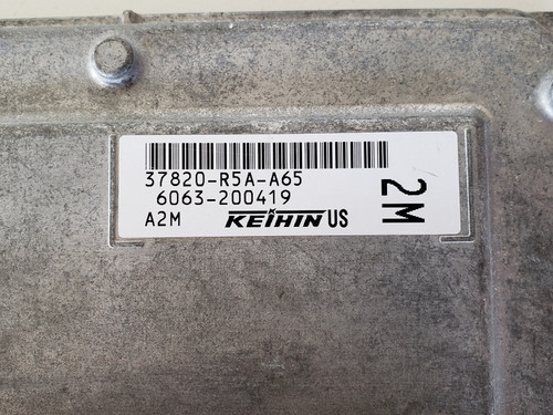 12-14 CR-V CRV 37820-R5A-A65 Computer Brain Engine Control ECU ECM EBX Module
