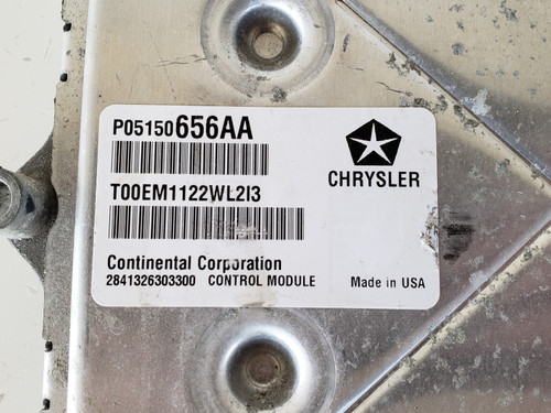 2012 Dodge Journey P68092684AE Computer Brain Engine Control ECU ECM EBX Module