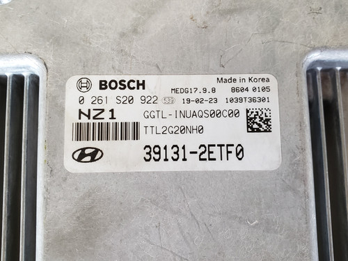 2019-2020 Tucson 39131-2ETF0 Computer Brain Engine Control ECU ECM EBX Module