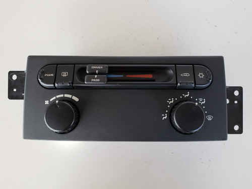 05-08 Pacifica 05005460AB Climate Control Panel Temperature Unit A/C Heater