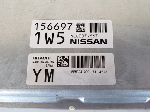 2014-2015 Q50 NEC007-667 Computer Brain Engine Control ECU ECM EBX Module