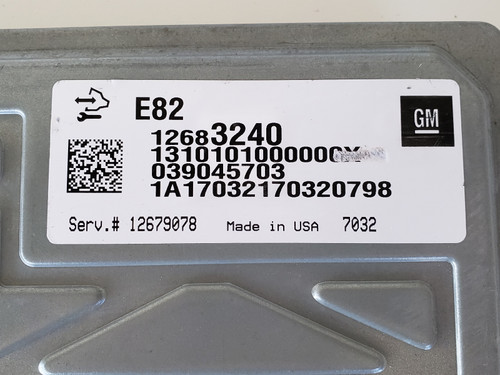 2017-2020 Colorado 12679078 Computer Brain Engine Control ECU ECM EBX Module
