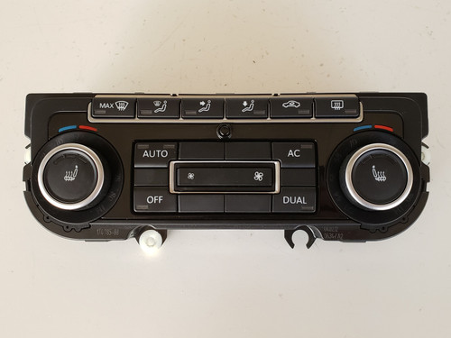 12-14 VW Jetta 5K0 907 044 FE Climate Control Panel Temperature Unit A/C Heater