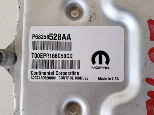 2015-2016 Dart P68258528AA Computer Brain Engine Control ECU ECM EBX Module