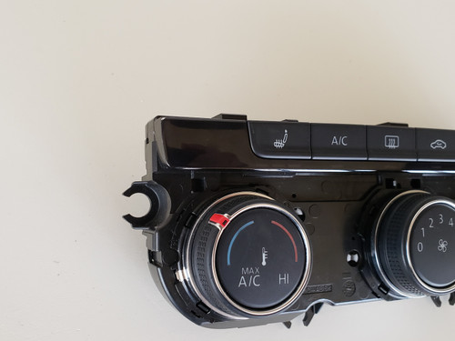 17 VW Golf 5GM 907 426 C Climate Control Panel Temperature Unit A/C Heater