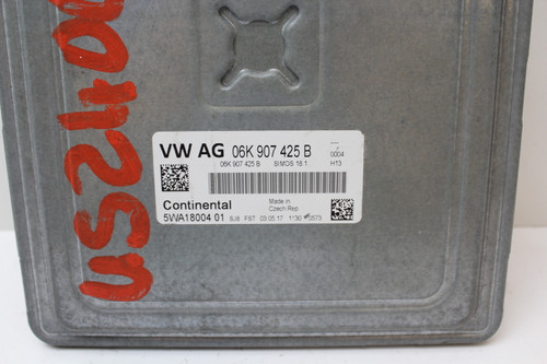 15 16 Golf 06K 907 425B Computer Brain Engine Control ECU ECM EBX Module