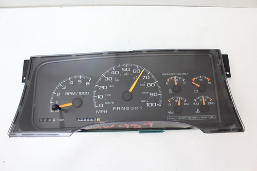 芸能人愛用 95-99 Instrument Speedometer 16221455 1500 Suburban Chevy ノート・メモ帳