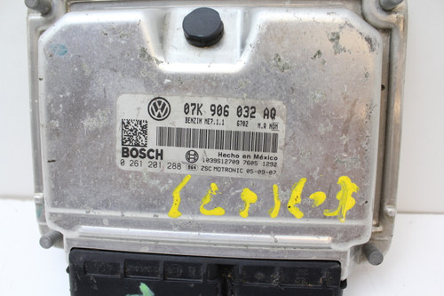 06 Jetta 07K 906 032 AQ Computer Brain Engine Control ECU ECM EBX Module