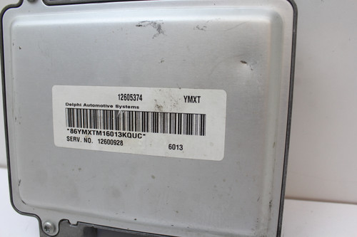 06 Uplander 12600928 Computer Brain Engine Control ECU ECM EBX Module