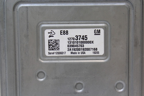 2020 20 Chevrolet Malibu 12696017 Computer Brain Engine Control ECU ECM Module