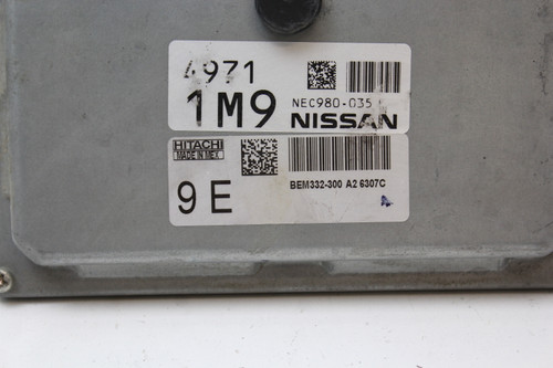 14-18 Nissan Versa BEM332-300 A2 Computer Brain Engine Control ECU ECM Module