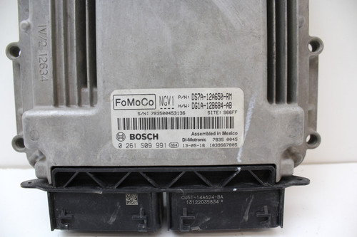 2013 Ford Fusion ES7A-12A650-RM Computer Brain Engine Control ECU ECM EBX Module