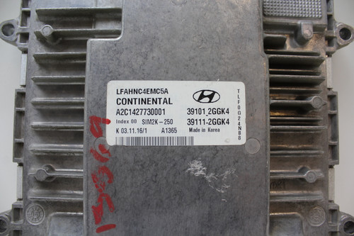 15-17 Hyundai Sonata 39111-2GGK4 Computer Brain Engine Control ECU ECM Module