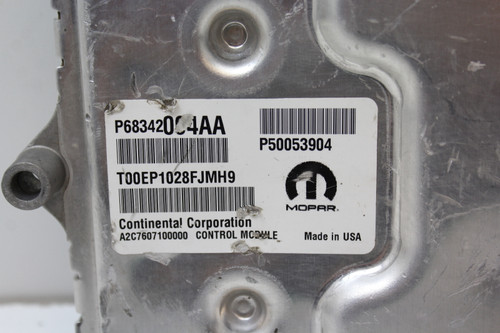 18-20 Jeep Renegade 2.4L 68342094AA Computer Brain Engine Control ECU ECM Module