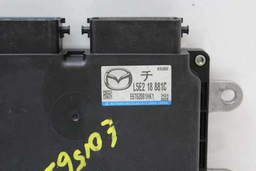 12-14 Mazda 5 L5E2 18 881C Computer Brain Engine Control ECU ECM EBX Module