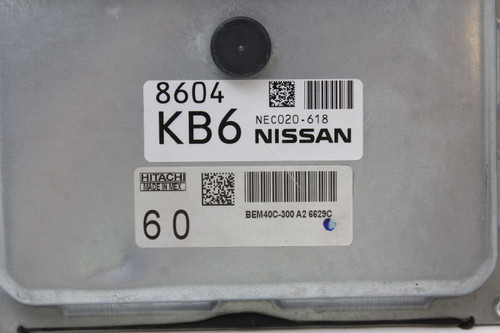 16-17 Nissan Sentra BEM40C-300 A2 Computer Engine Control ECU ECM EBX Module