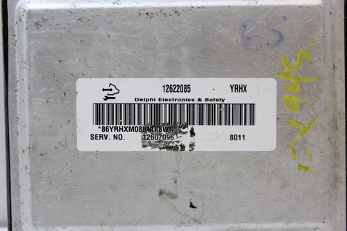 06-09 Chevrolet Uplander 12607096 Computer Engine Control ECU ECM EBX Module